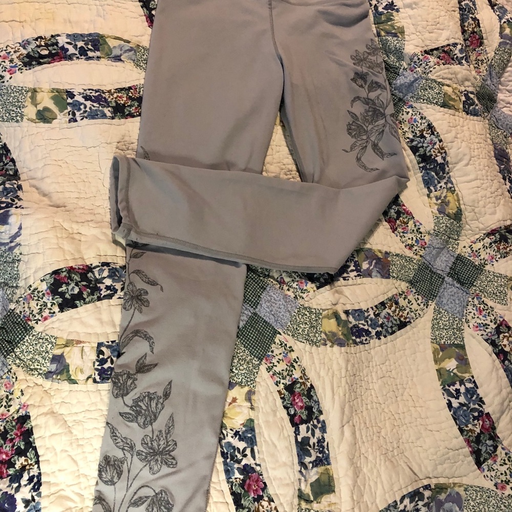Fabletics embroidered leggings